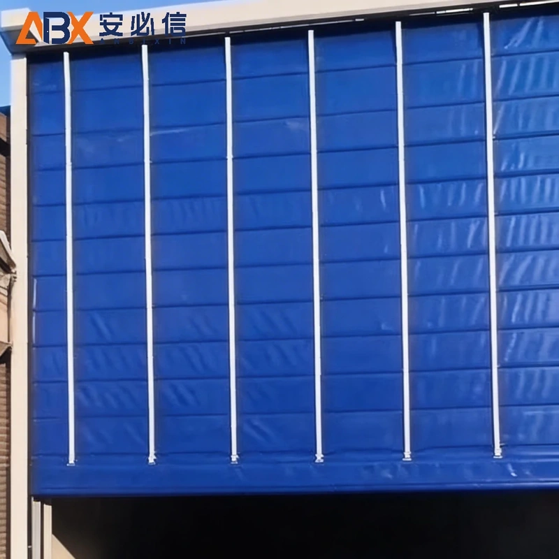 PVC 堆积门